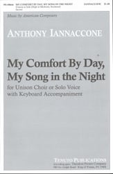 My Comfort by Day My Song in the Ni Unison choral sheet music cover